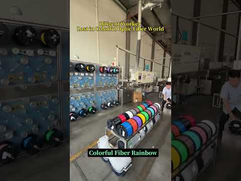 Inside the Future: State-of-the-Art Fiber Optic Production Line