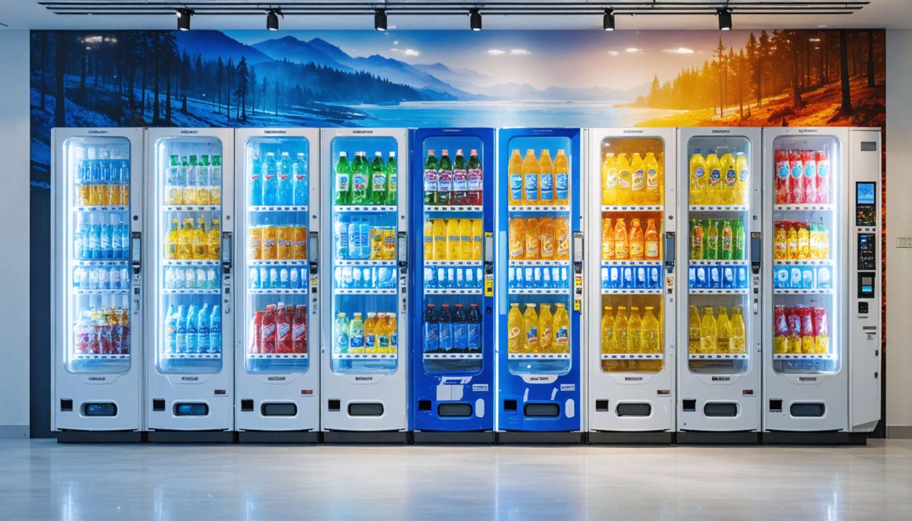 Vending Machines Transformed: Unveiling a Colossal Wall Art at Osaka Expo 2025
