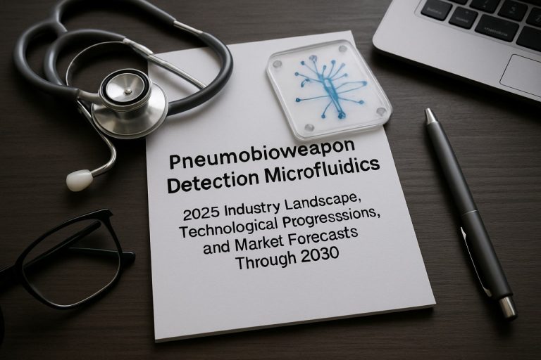 Pneumobioweaponi tuvastamise mikrofluidika: 2025. aasta tööstusmaastik, tehnoloogilised edusammud ja turuennustused kuni 2030. aastani
