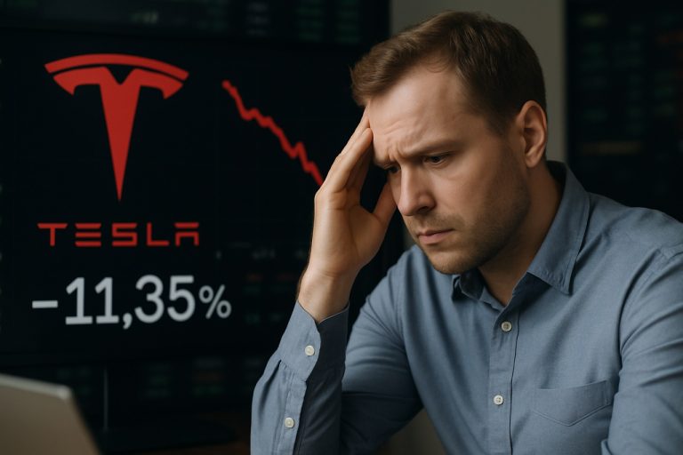 Tesla akciju cena krītas par vairāk nekā 11%: jauna pirkšanas iespēja vai brīdinājuma zīme investoriem?